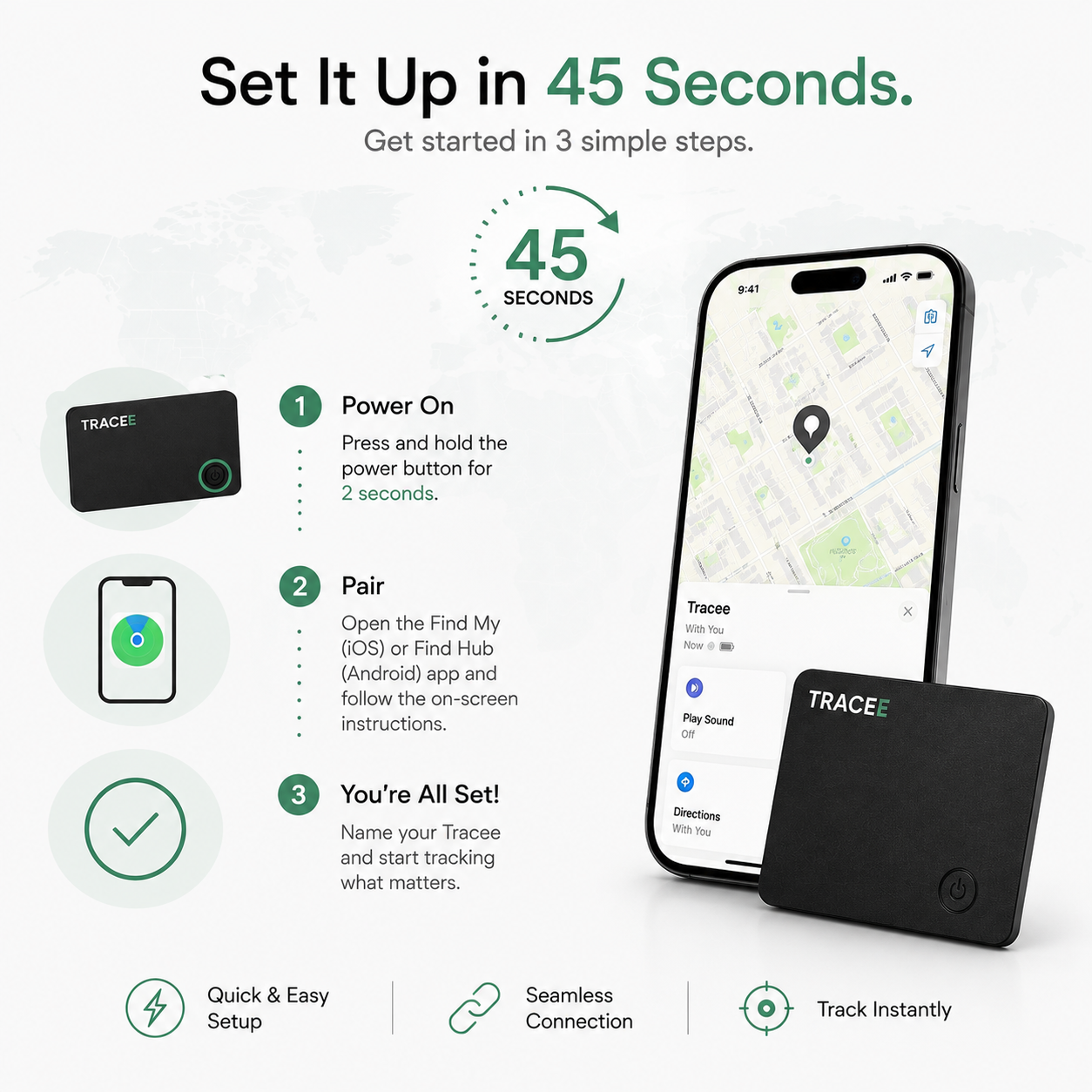 Tracee™ 2.0 Tracking Card