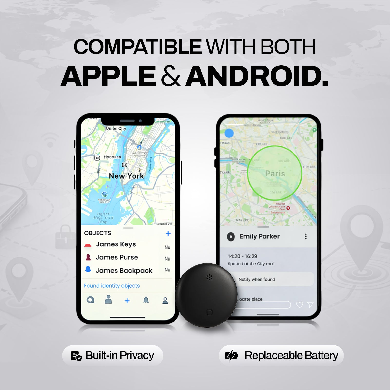 Tracee™ 2.0 Apple GPS Tracker + Premium Magnetic Case